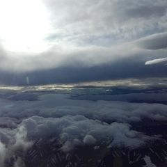 Flugwegposition um 12:41:30: Aufgenommen in der Nähe von Kleinlobming, Österreich in 3949 Meter